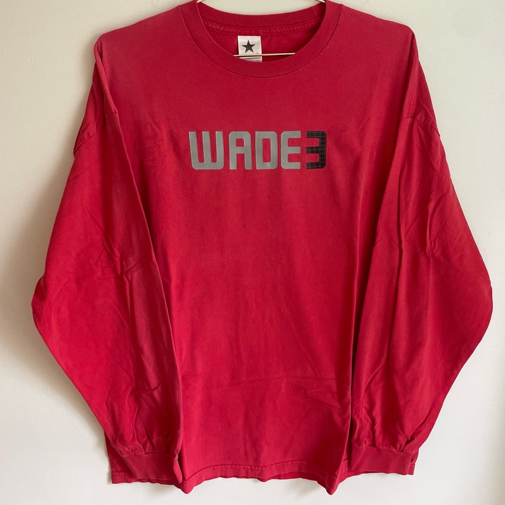 Vintage Converse Dwyane Wade 3 Long sleeve shirt